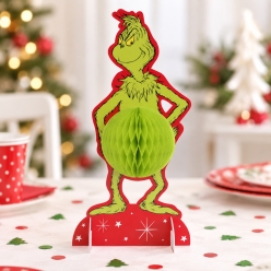 Grinch Table Top 3D Centerpiece